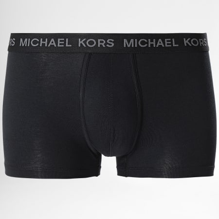 Michael Kors - Lot De 3 Boxers Supima 6F31T10773 Noir Bleu Marine Turquoise