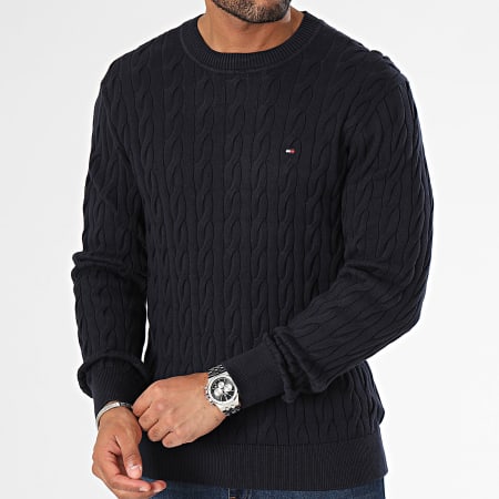 Tommy Hilfiger - Classic Cable Sudadera 3132 Azul Marino