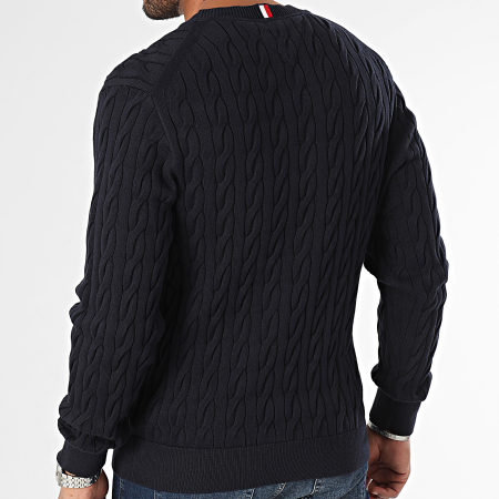 Tommy Hilfiger - Classic Cable Sudadera 3132 Azul Marino