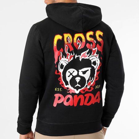 Cross Panda - Sweat Capuche Est 2023 Noir