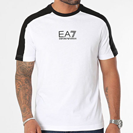 EA7 Emporio Armani - Camiseta 6RPT15-PJ02Z Blanco Negro