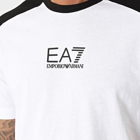 EA7 Emporio Armani - Camiseta 6RPT15-PJ02Z Blanco Negro