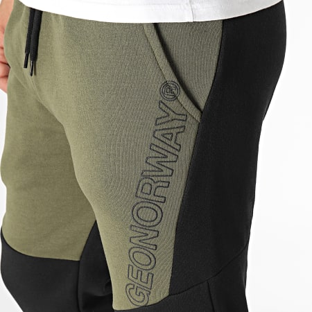 Geographical Norway - Moriarty Jogging Pants Negro Verde Caqui
