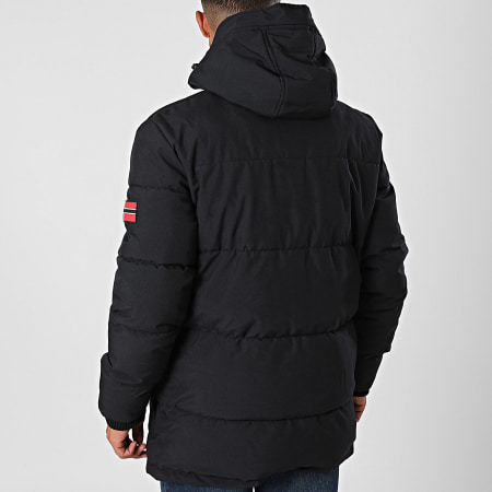Geographical Norway - Parka con capucha azul marino