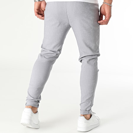 John H - Slim Chino Pants Grey