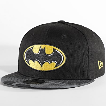 New Era - Cappellino Snapback per bambini di Batman Nero Grigio