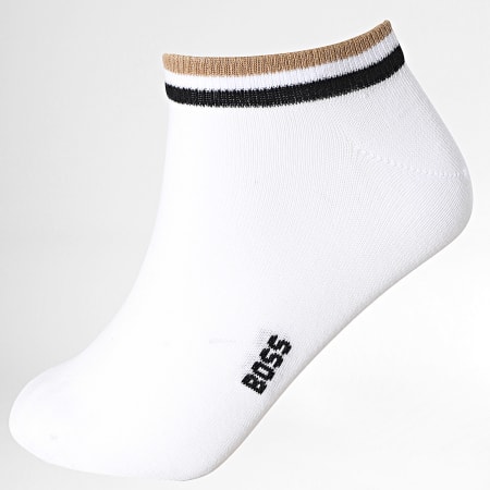 BOSS - Lote de 2 pares de calcetines 50491192 Blanco
