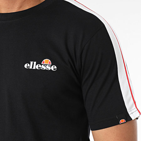 Ellesse - Tee Shirt A Bandes Crotone 2 SHR04352 Noir
