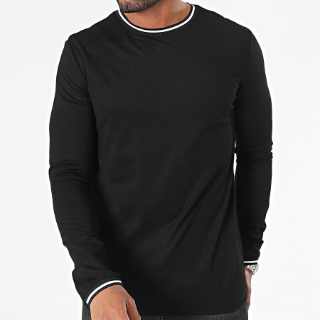 Frilivin - Maglietta nera a maniche lunghe