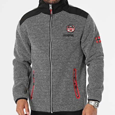 Geographical Norway - Giacca con zip grigio erica