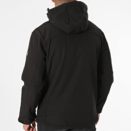 Geographical Norway Chaqueta con capucha Tunar Negra Ryses