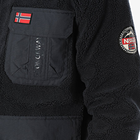 Geographical Norway - Giacca in pile Umare Navy