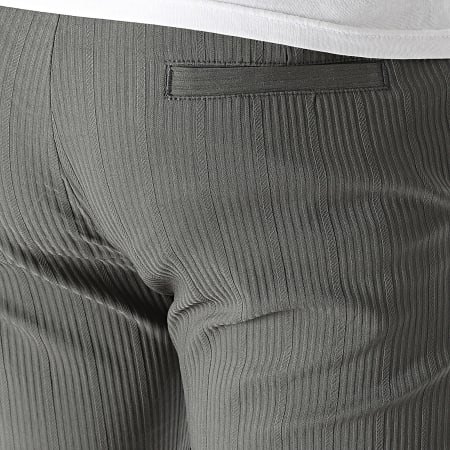 John H - Pantaloni chino grigio antracite