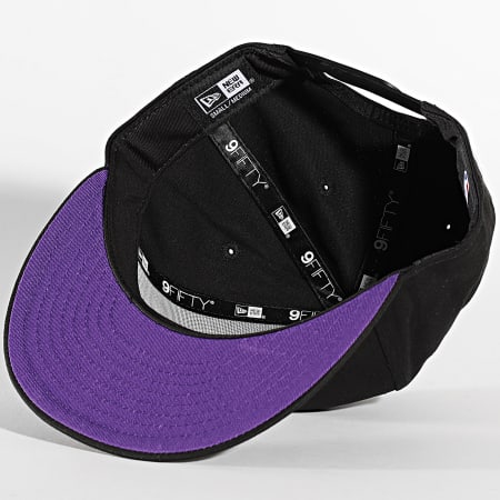 New Era - Gorra Los Angeles Lakers 9Fifty Team Side Patch Snapback Negra 374963