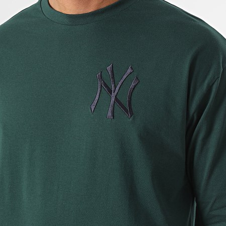 New Era - Camiseta League Essentials New York Yankees 60424361 Verde oscuro