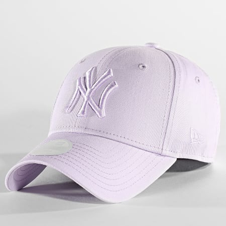 New Era - Gorra de mujer 9Forty League Essential New York Yankees Lilac