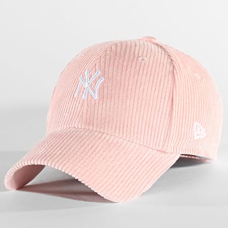 New Era - Gorra 9Forty Corduroy New York Yankees Pink de mujer - Ryses