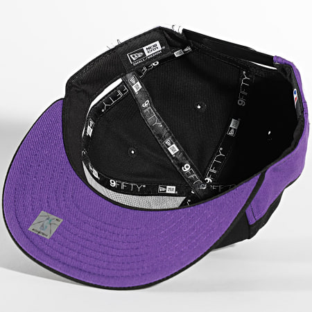 New Era - Casquette Snapback 9Fifty Multi Patch Los Angeles Lakers Noir