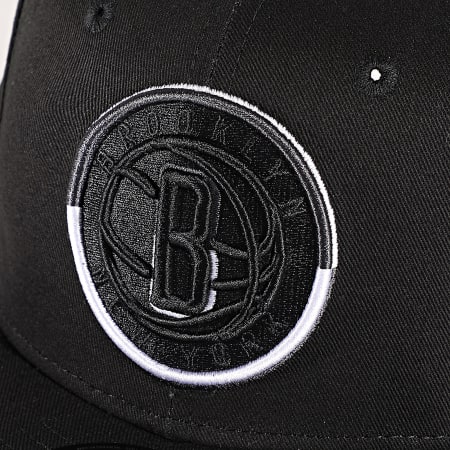 New Era - Casquette Snapback 9Fifty Split Logo Brooklyn Nets Noir
