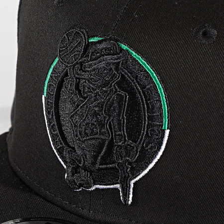 New Era - Casquette Snapback 9Fifty Split Logo Boston Celtics Noir