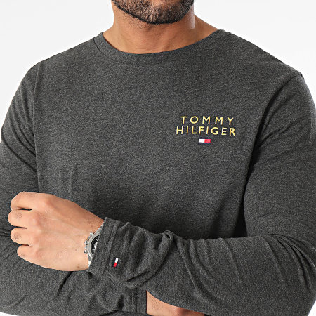 Tommy Hilfiger - Tee Shirt Manches Longues 3067 Gris Anthracite