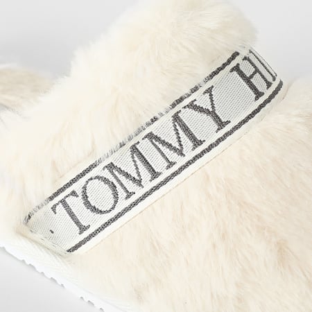 Tommy Hilfiger - Chaussons Femme Fur Hotel 7595 Beige