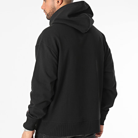Tommy Jeans - Sudadera con capucha Relax Signature 7785 Negra