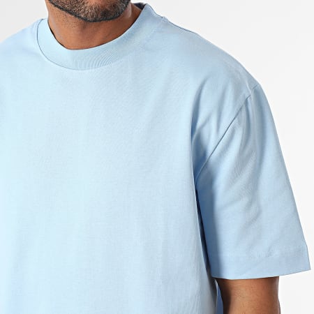 ADJ - Camiseta oversize grande azul claro