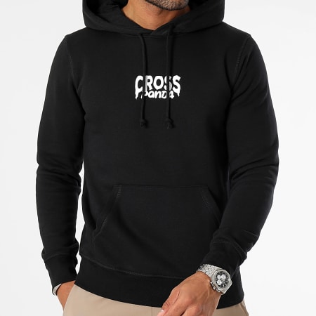 Cross Panda - Sweat Capuche Laugh Later Noir