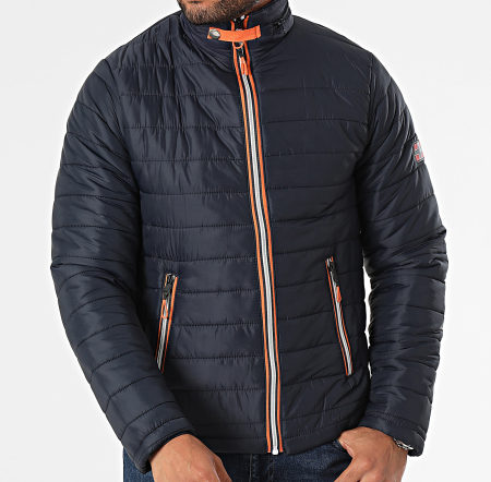 Geographical Norway - Giacca con cappuccio blu navy