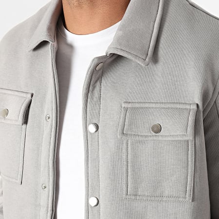 Ikao - Conjunto de chaqueta y pantalón de chándal gris