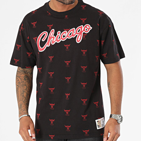 Mitchell and Ness - Tee Shirt Chicago Bulls Noir