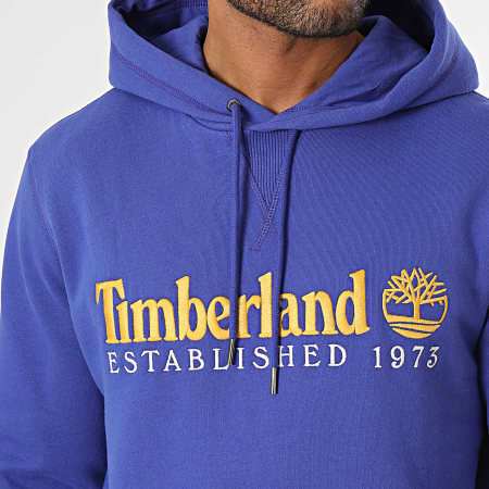 Timberland - Sweat Capuche Established 1973 A6S5W Bleu Roi
