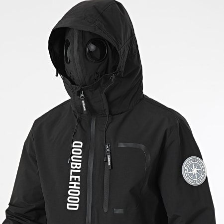 DoubleHood Veste Zippee Capuche Alpine Noir LaBoutiqueOfficielle