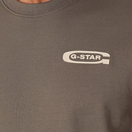 G-Star - Camiseta Manga Larga Old School Pecho D23875-C336 Topo
