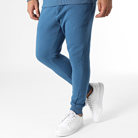 Ikao - Set di pantaloni da jogging e felpa con cappuccio blu navy