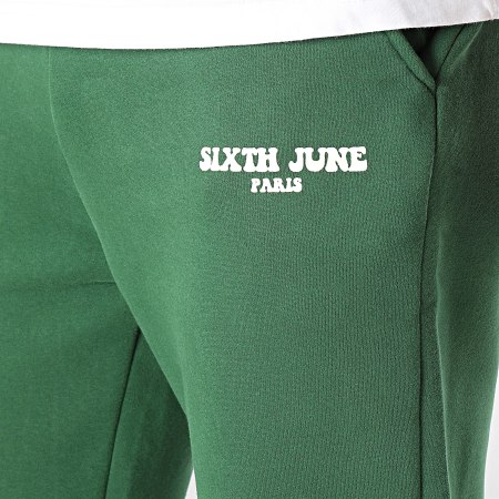 Sixth June - Pantaloni da jogging M22975PPA Verde Khaki