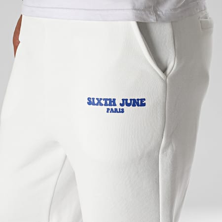 Sixth June - M22975PPA Pantalones de chándal blancos
