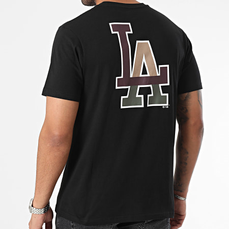'47 Brand - Maglietta Split Logo backer Los Angeles Dodgers 681630SL Nero