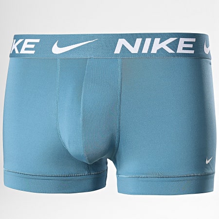 Nike - Lot De 3 Boxers Dri-Fit Essential Micro KE1156 Bleu Clair Bleu Marine