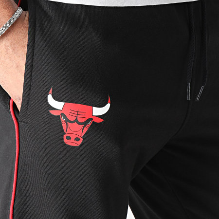 New Era - Chicago Bulls NBA Pantaloni da jogging con inserti colorati 60424420 Nero