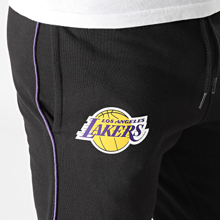 New Era - Los Angeles Lakers NBA Pantaloni da jogging con inserti colorati 60424421 Nero Viola