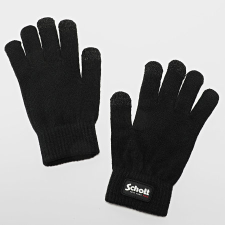 Schott NYC - GL408 Guantes Negro