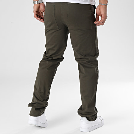 Uniplay - Pantaloni chino verde cachi