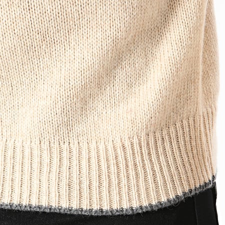 Uniplay - Pull Beige Chiné