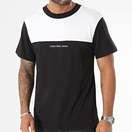 Calvin Klein - Camiseta 4675 Negro Blanco