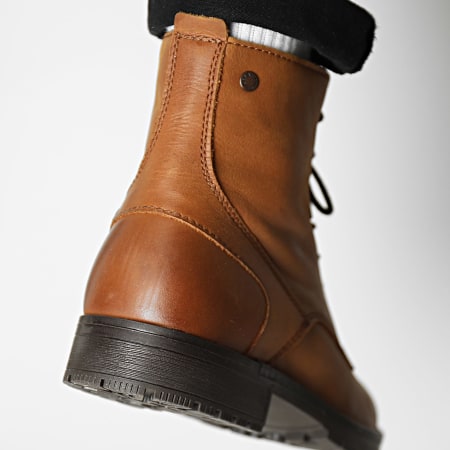 Jack And Jones - Boots Orca Leather Cognac