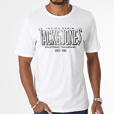 Jack And Jones - Tee Shirt Henry Blanc