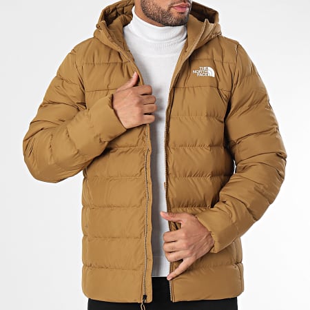 The North Face - Doudoune Capuche Aconcagua 3 Camel - LaBoutiqueOfficielle.com