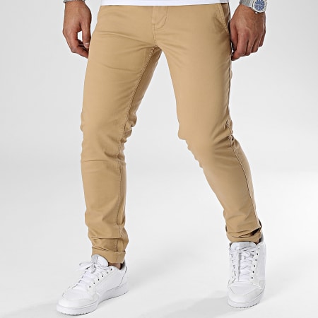 Tommy Jeans - Scanton 9595 Pantaloni chino color cammello